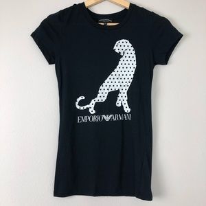 Emporio Armani Leopard Top